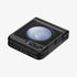 ACS06227 - Galaxy Z Flip 5 Case Tough Armor Pro in black showing the back with phone fully open